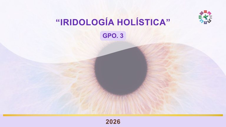“Iridología Holística”; Gpo. 3