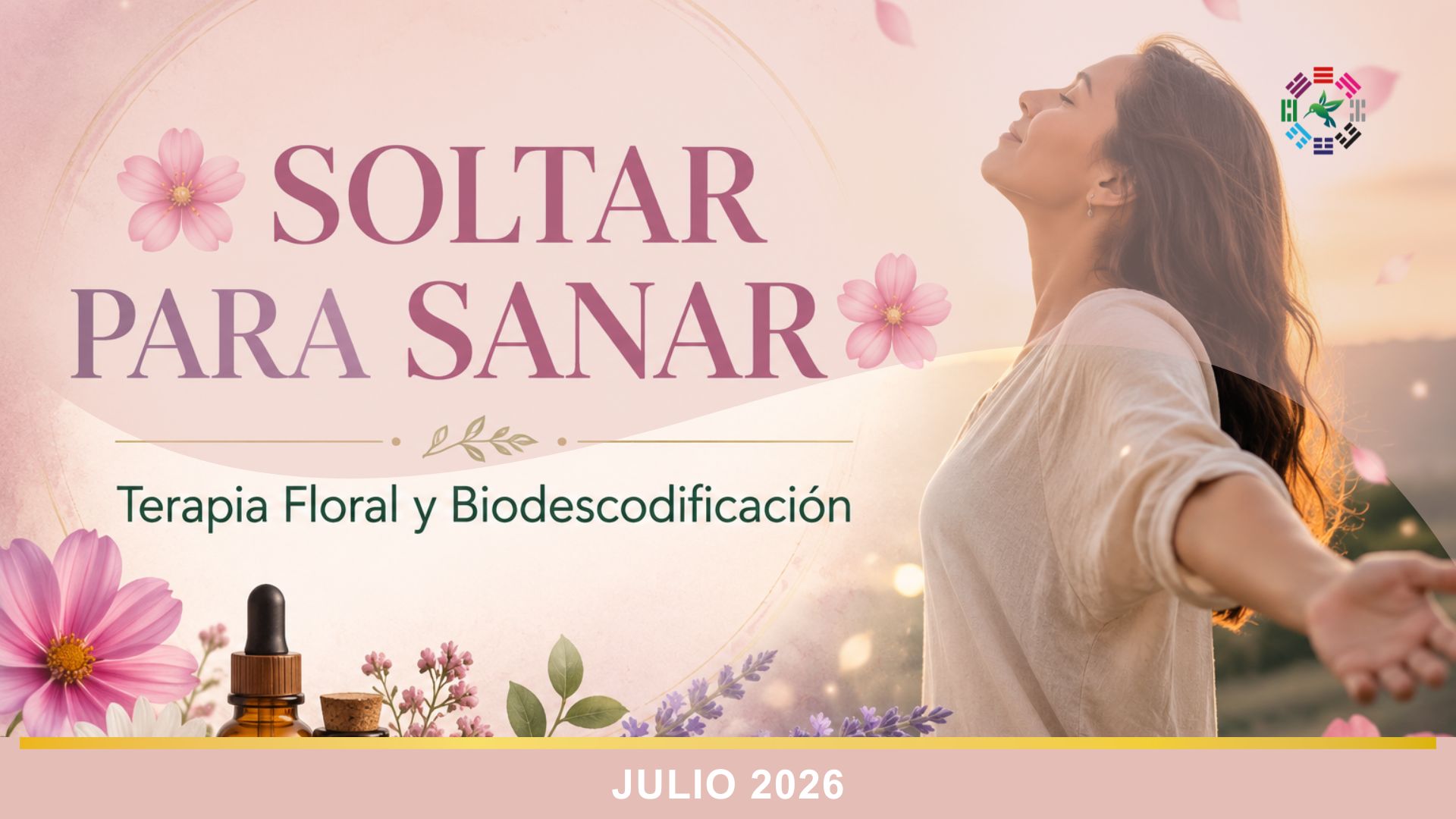 Soltar para sanar. Terapia floral y biodescodificación
